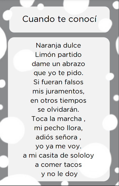 We Read to Babies and Toddlers: Cuando te conoci