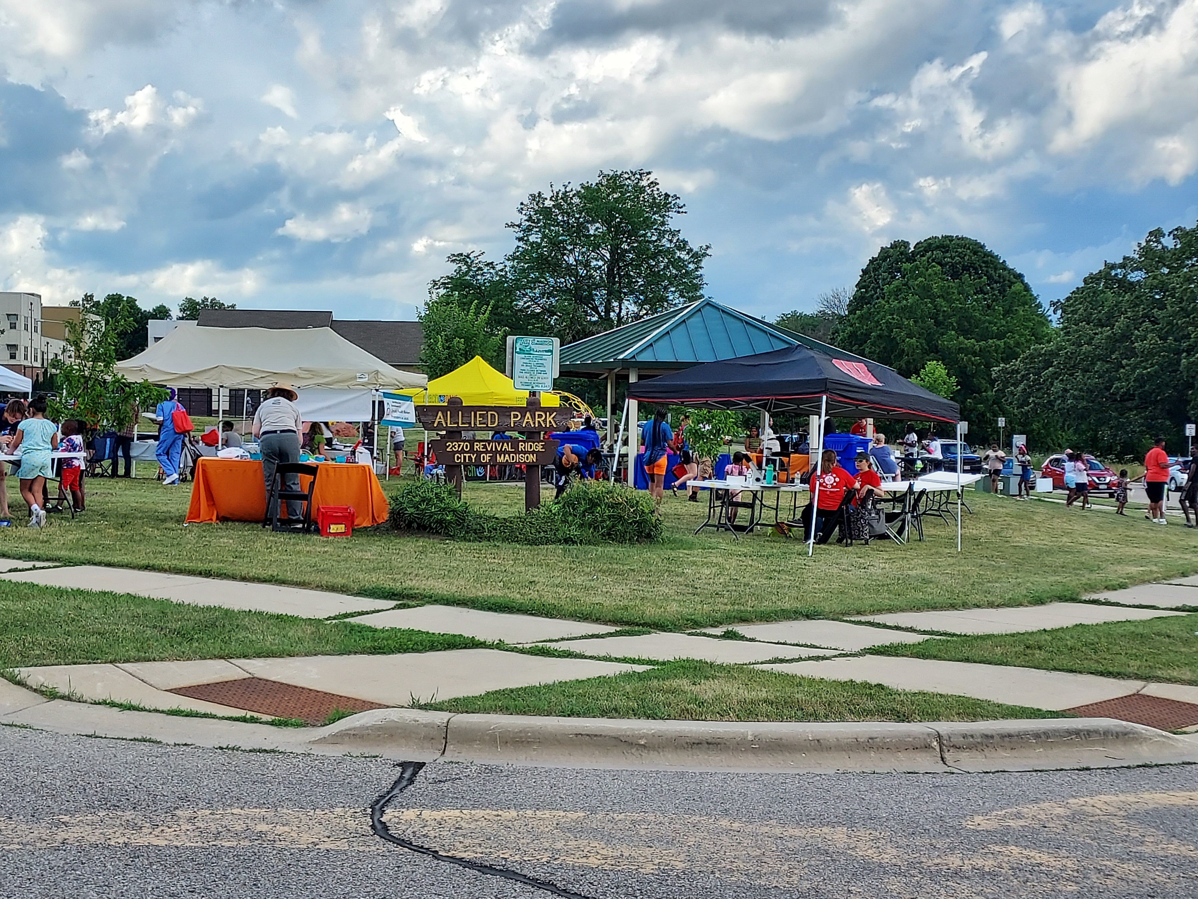 Parks Alive event at Allied Park Parks Alive