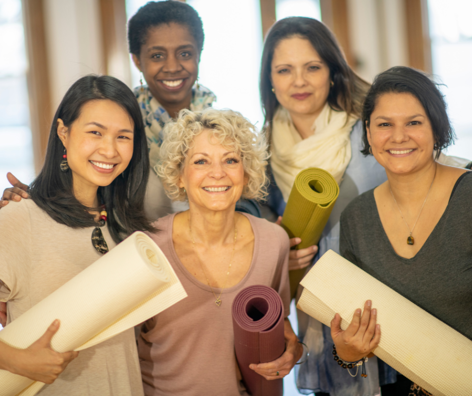 Chair yoga and gentle movement for older adults at Madison Public Library