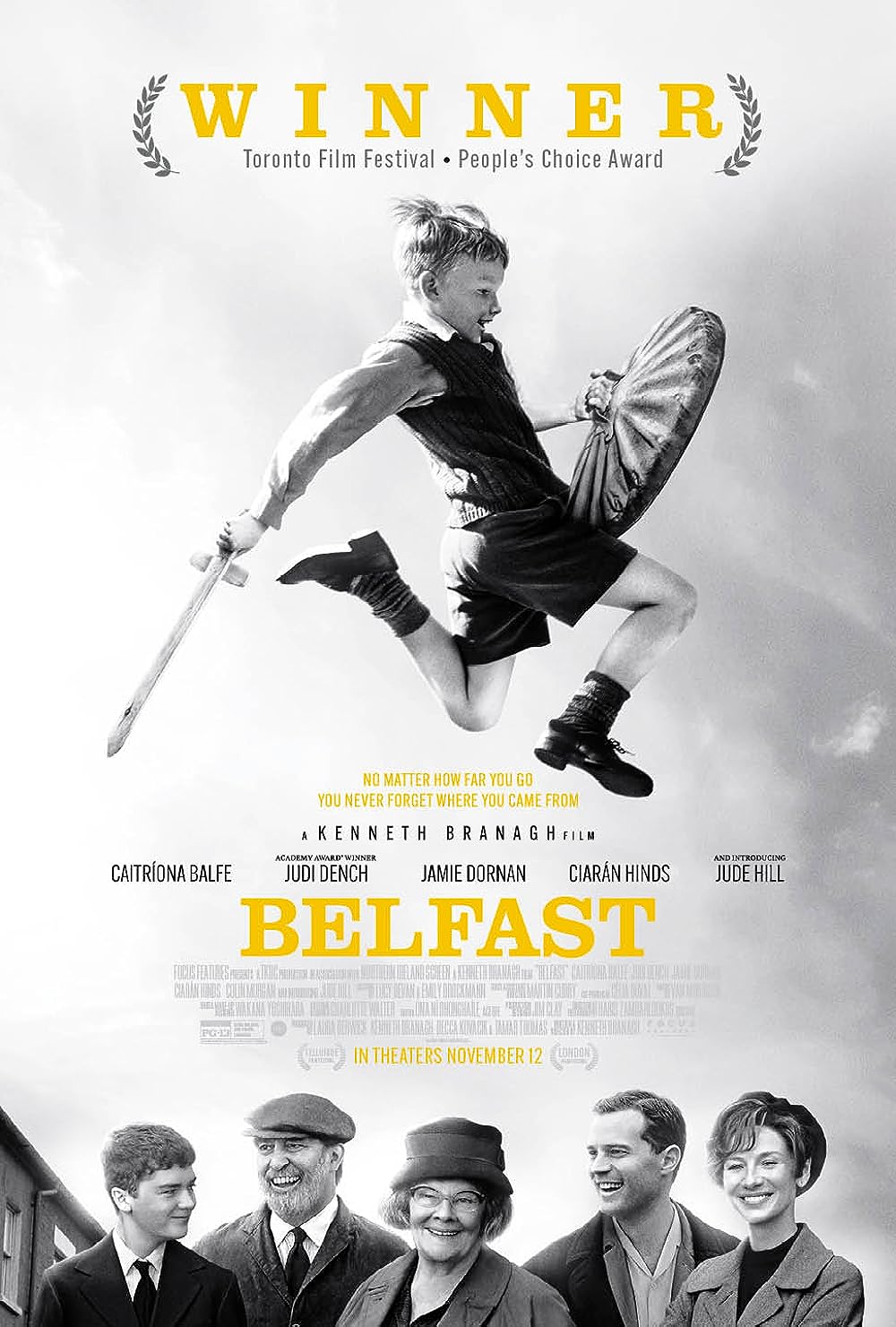 First Friday Films at Lakeview Library will feature Belfast