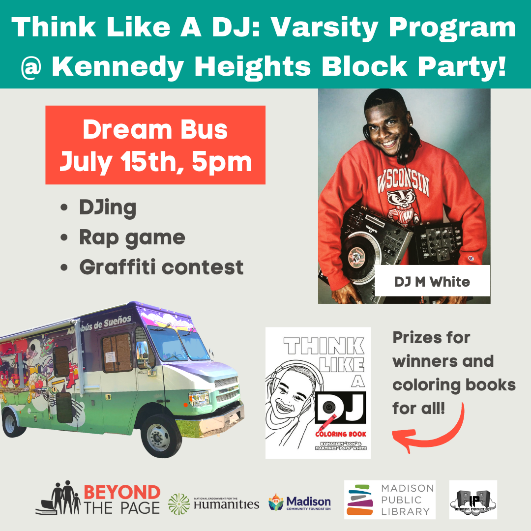 Martinez White at the Dream Bus for Ripple Project