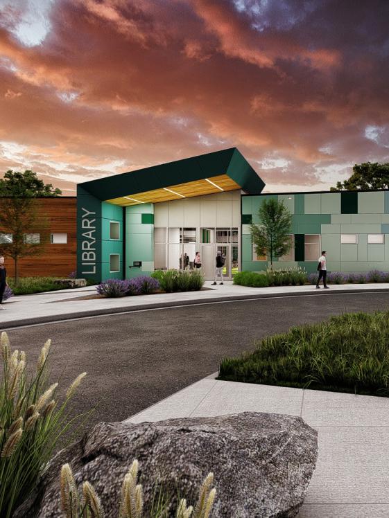 Imagination Center at Reindahl Park rendering created by JLA Architects