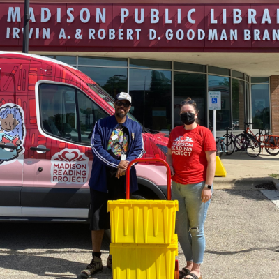 Madison Reading Project Partner Highlight.png Madison Reading Project and Madison Public Library work together to get books and early literacy materials out to the community