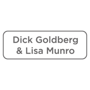 Dick Goldberg and lisa munro sponsors for we read at Madison public library
