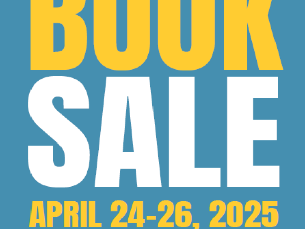 Central Library Friends Spring Book Sale April 24th-26th