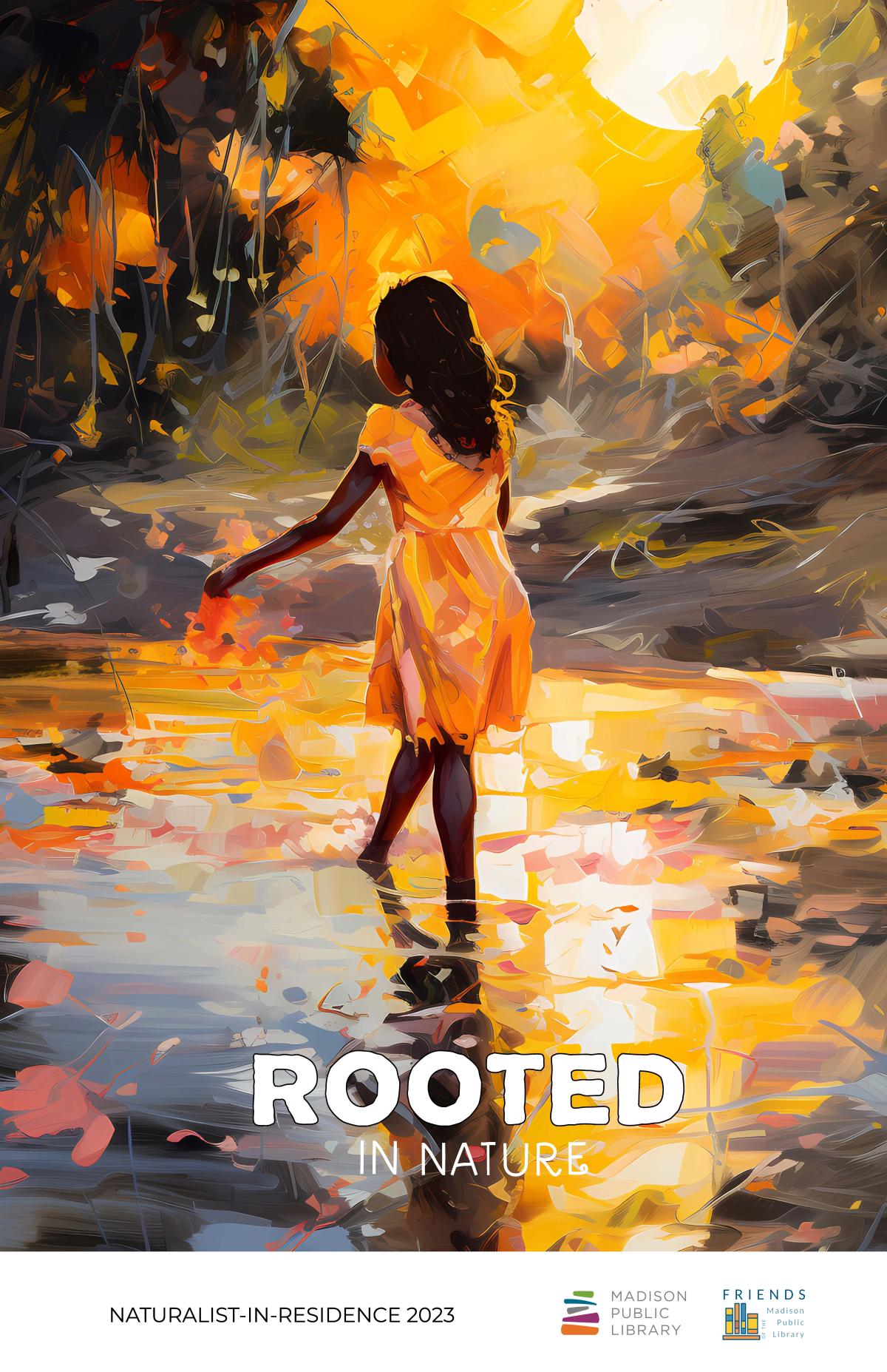 Rooted in Nature image by Alina Puente for Madison Public Library's Naturalist-in-Residence program 2023