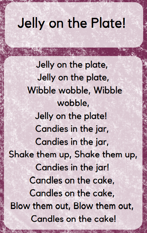 We Read to Babies and Toddlers: Jelly on the plate