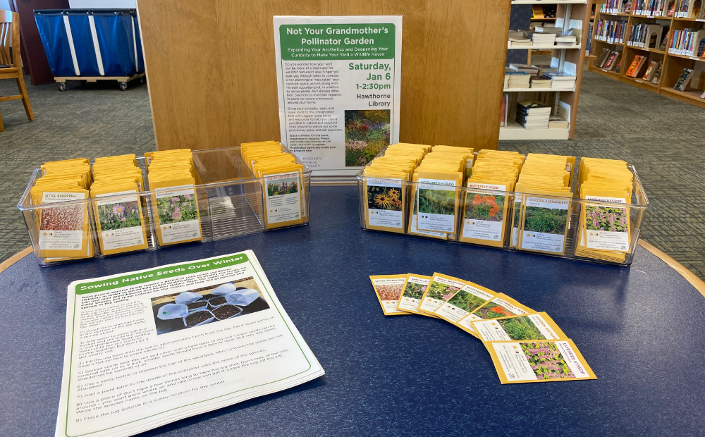 Native Wisconsin Seeds Now Available from six Madison Public Library locations