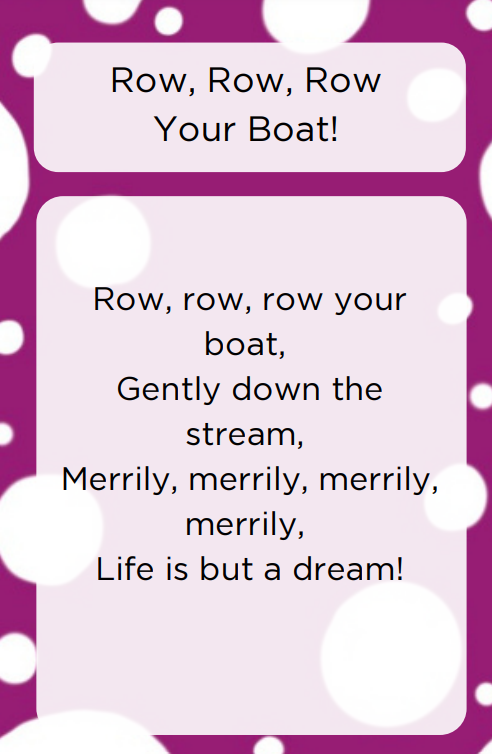 We Read to Babies and Toddlers: Row Row Row Your Boat