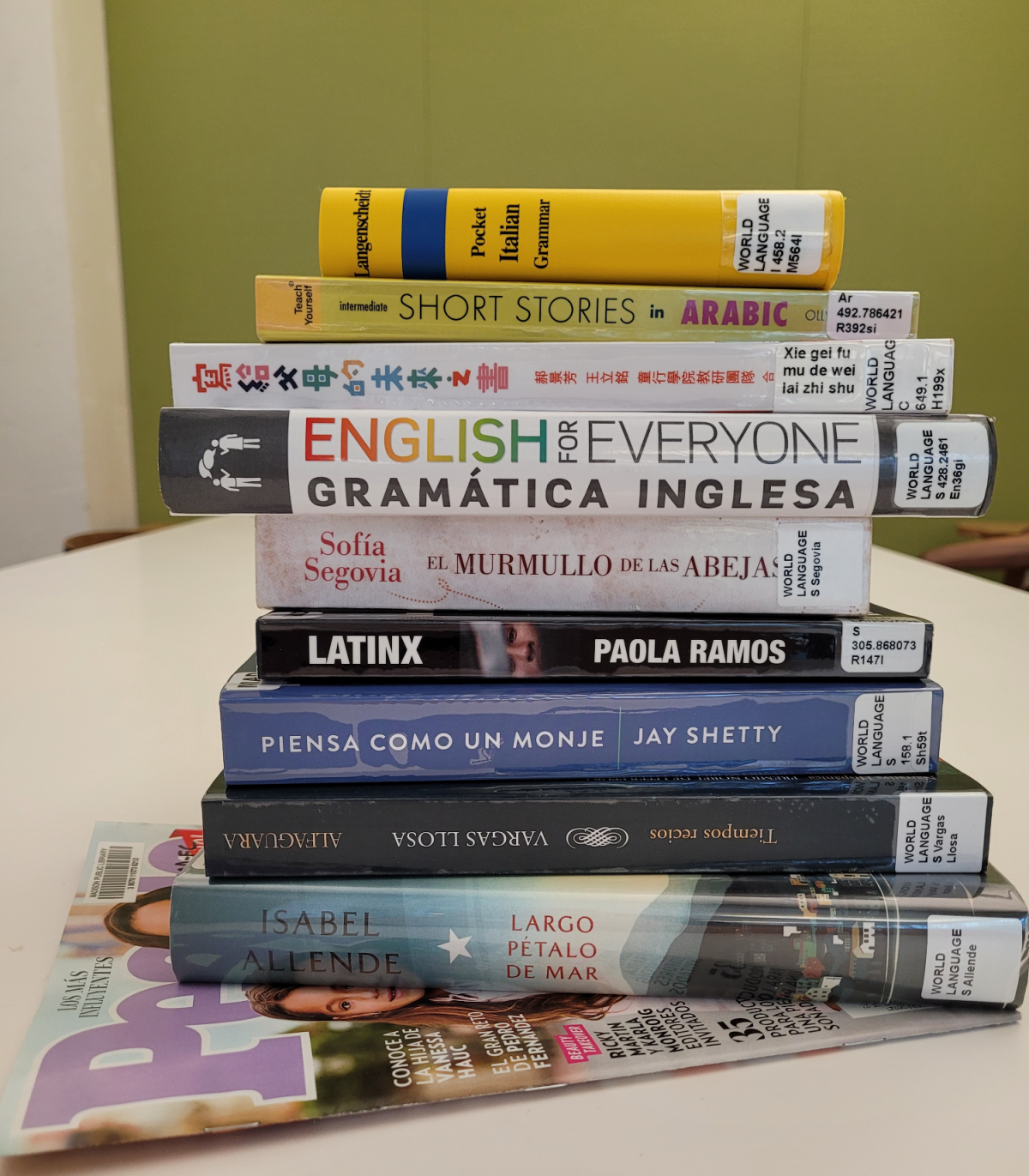 World Languages Collection at Madison Public Library