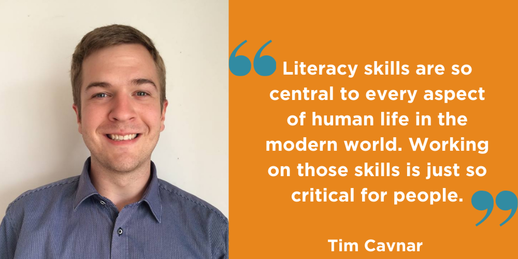 Tim Cavnar shares his experience with the Madison Writing Assistance program
