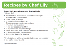 Chef Lily Spring Rolls Recipe Thumbnail