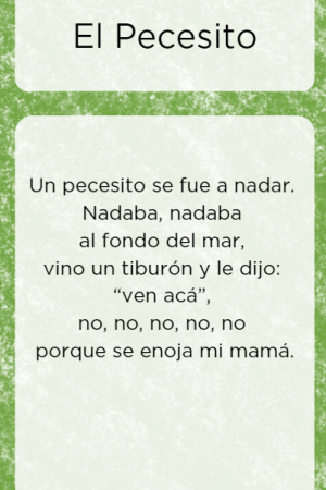 El Pecesito Spanish Baby Song Book