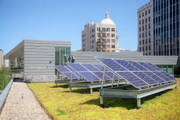 Green roof at Central Library Green roof at Central Library