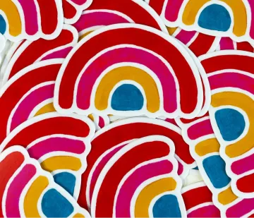 rainbow stickers rainbow stickers