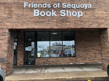 The exterior of the Friends of Sequoya Book Shop on Odana Road