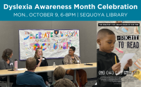 Dyslexia Awareness Month Celebration at Madison Public Library