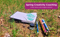 Spring Creativity Coaching with local artist Angela Johnson will take place at Pinney Library Spring 2024