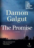 Cover Art for "The Promise" by Damon Galgut