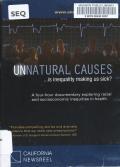 cover of Unnatural Causes