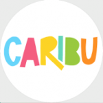 caribu.png colorful letters spell out Caribu