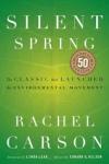 The mostly-green cover of Silent Spring, the 50th Anniversary edition, by Rachel Carson