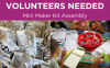 VOLUNTEERS NEEDED for We Read Summer Mini Maker Kit Assembly
